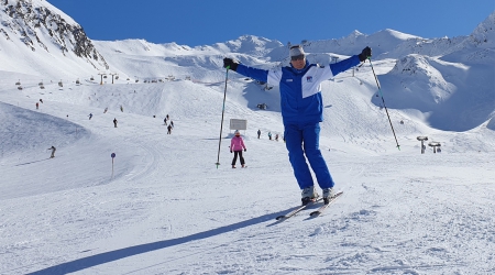 Leren skiën